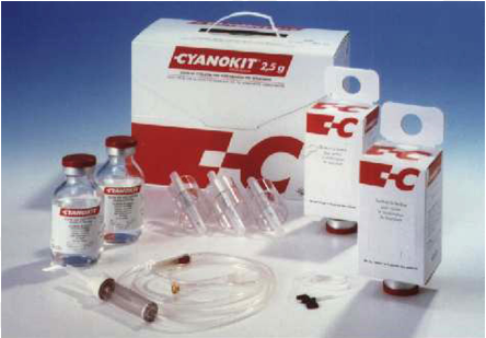 does ambulance carry a cyanide antidote kit