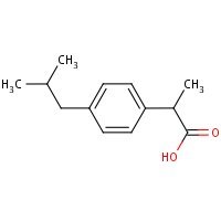 Structure of ibuprofen